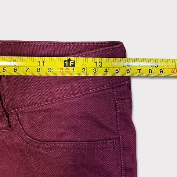 HOLLISTER | Maroon Super Skinny Jeans - Picture 7 of 8